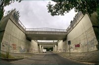 Berlin  S-Bahn-Brücke über Heilberger Alle